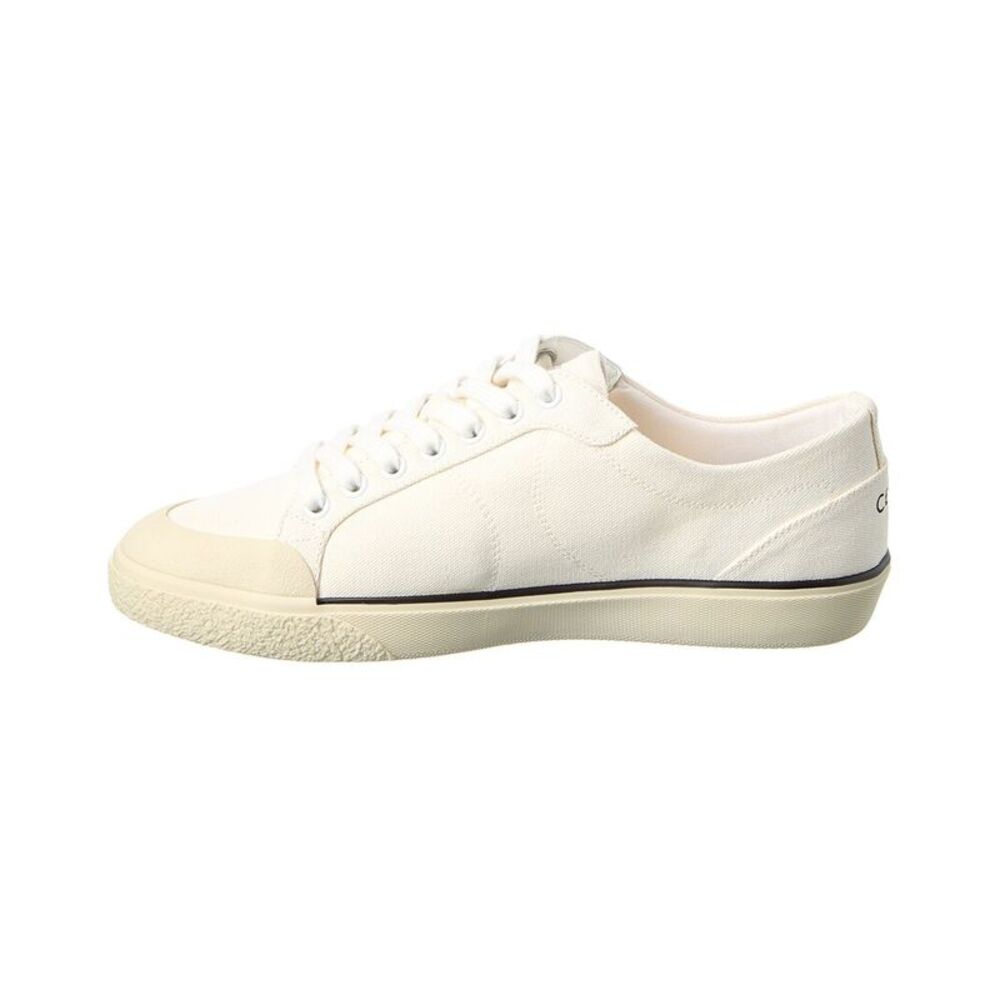 Celine Alan Canvas Sneaker, White - Picture 2 of 5